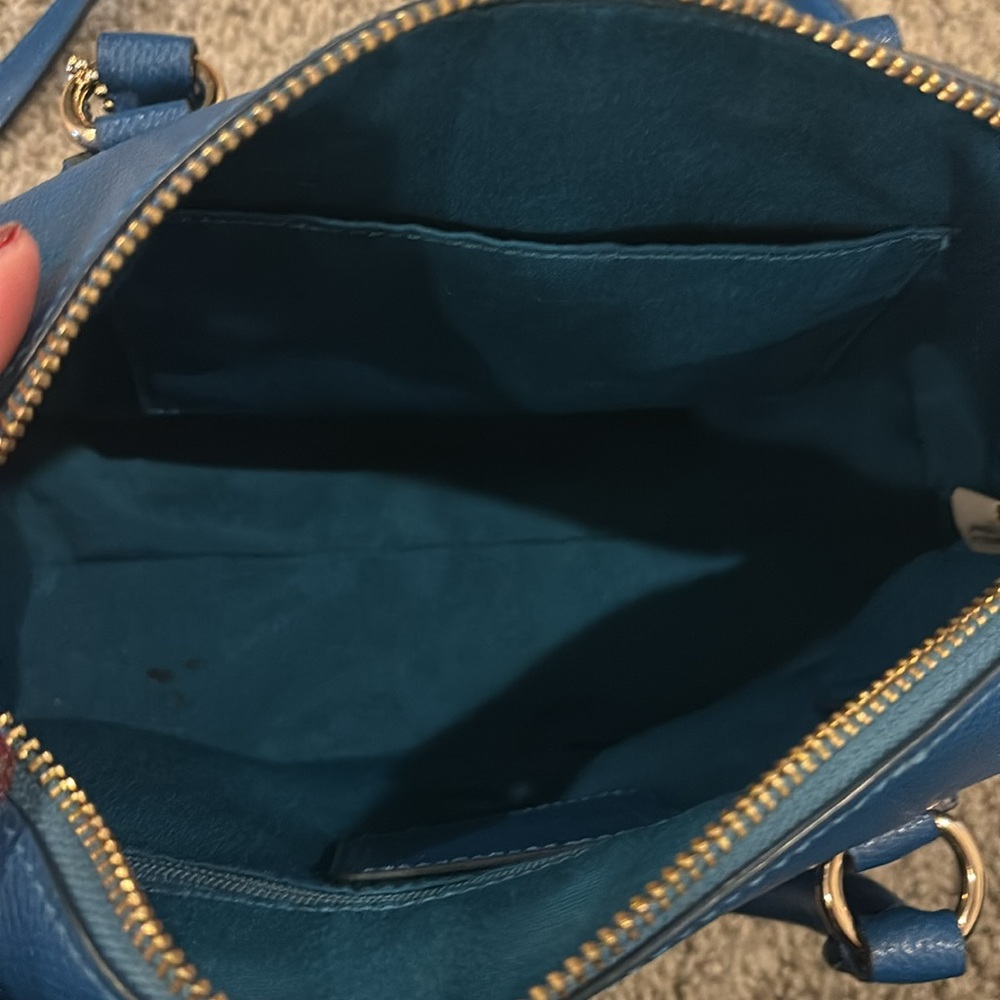 Coach mini blue green crossbody bag - Picture 5 of 5